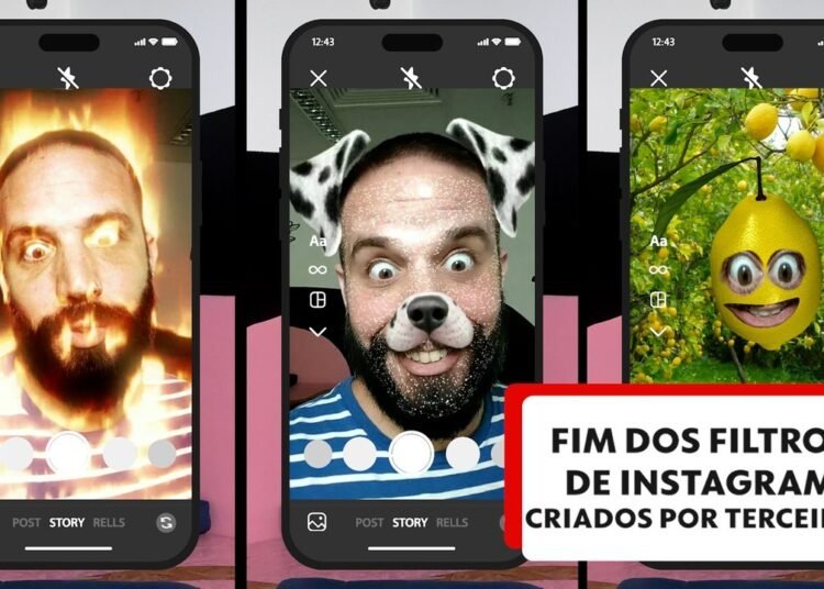 Instagram encerra hoje filtros de Stories feitos por terceiros; entenda como fica a partir de agora Instagram encerra hoje filtros de Stories feitos por terceiros; entenda como fica a partir de agora